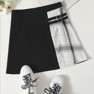 Plaid Mini Skirt
